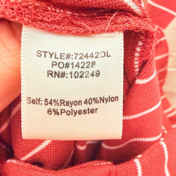 Anthropologie Skies Are Blue Striped Wide Leg Jumpsuit Size Medium Boho Coastal - Picture 7 of 7